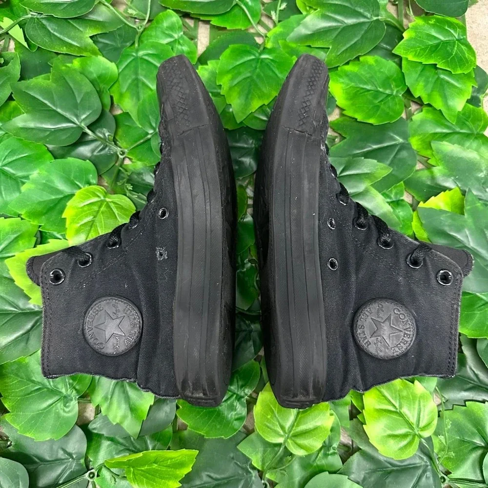 Converse Chuck Taylor All Star Black Monochrome High Top Sneakers